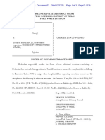 Foley v. Biden Doc 33 2nd Defendant Supplemental