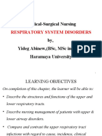 Respiratory System Disorders