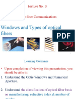 3rd Windows and Types of Optical Fibers