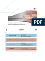 Paper 6: Management Information System Module 10: Systems Approach To Problem Solving