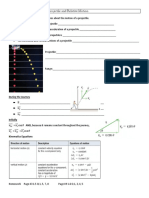 1.5-1.6 Projectile and Relative Motion Template