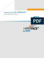 Operating Instructions Specification Hiperface Motor Feedback Protocol Neutral IM0064865