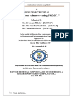 " Build and Test Voltmeter Using PMMC..": Under The Guidance of