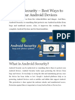 Android Security