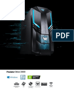 Acer Predator Orion 3000 600 I9048