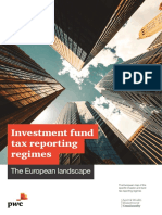 Investment Fund Tax Reporting Regimes: The European Landscape