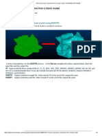 How To Generate A Wireframe From A Block Model - DATAMINE SOFTWARE