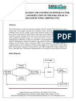 Automatic Optimization and Control of Power Factor.