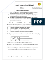 St. Francis International School: Igcse Term Ii Physics Worksheet