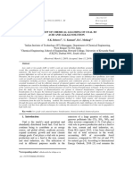 A Review of Chemical Leaching of Coal by Acid and Alkali Solution S.K. Behera, U. Kumari, B.C. Meikap