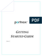 Portnox v3.3 - Getting Started Guide