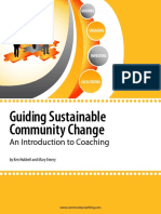 Guiding Sustainable Community Change: An Introduction To Coaching