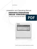 SR868C8 Solar Controller For Solar Water Heater