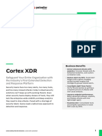 Cortex XDR: Safeguard Your Entire Organization With The Industry's First Extended Detection and Response Platform