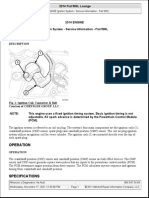 2014 Fiat 500L 1.4 Turbo Ignition System