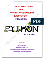 GE3171 - Python Manuel R2021