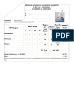 Print Ddu Result 1st Year