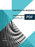 Fintech in Nigeria - Procedure For Establishing A Fintech Company in Nigeria - SSRN