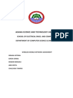 Wireless Mobile Network Assignment