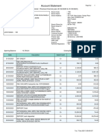 Statment 319 Saving