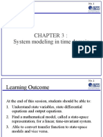 System Modeling in Time Domain