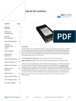 Westcor PFC Mini Power Factor Corrected AC-DC Switcher: User Guide - Ug:115