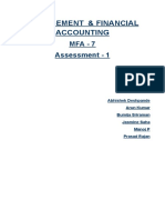 MFAAssessment I