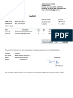 Contoh Invoice Rental