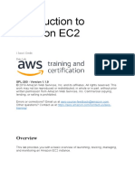 Introduction To Amazon EC2