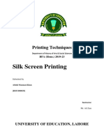 Slik Screen Printing