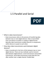 1.5 Parallel and Serial