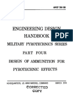 AMCP 706-188, Military Pyrotechnics - Design of Ammunition For Pyrotechnics Effects