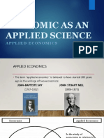 WEEK 2 - Applied Economics Presentation