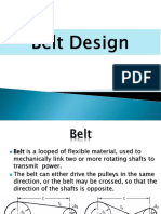 Lec # 9 V-Belt Drive