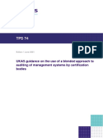 Guidance On A Blended Approach To Auditing of MS