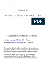 Instruction Set Architecture