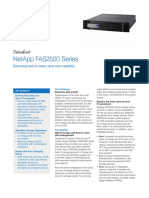 Netapp FAS2500 Datasheet