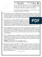 Refrigeration and Air Conditioning (ERE411) Faculty of Eng. (EECE) Energy Resources Eng. Dept. Sheet Chapter 15 4 Year ERE