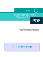 Fourier Analysis. Partial Differential Equations: Advanced Engineering Mathematics, 10/e by Edwin Kreyszig