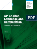 Ap English Language and Composition Course and Exam Description