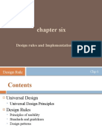 Lecture 6 - Design Rules and Implementation Support