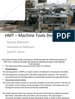 HMT - Machine Tools Division