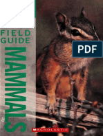 Audubon First Field Guide. Mammals