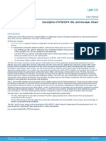 Dm00105879 Description of Stm32f4 Hal and LL Drivers Stmicroelectronics