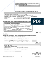 Unit 3 Short Test 2B: Grammar