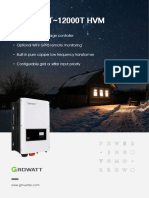 Growatt SPF 4000T-12000T HVM Datasheet