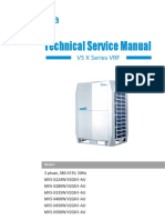 Technical Service Manual: V5 X Series VRF