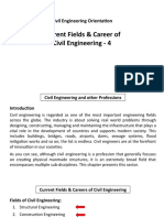 Current Fields & Career of Civil Engineering - 4