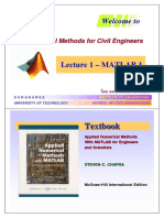 Numberical Methods For Civil Engineers