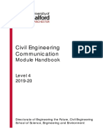 Civil Eng Communications Handbook 2019-20